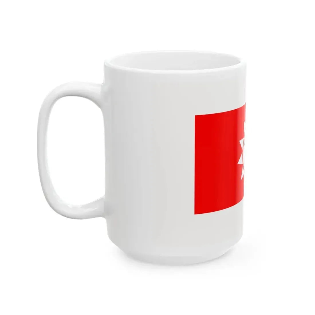Flag of Partabgarh (India) White Coffee Mug - Go Mug Yourself