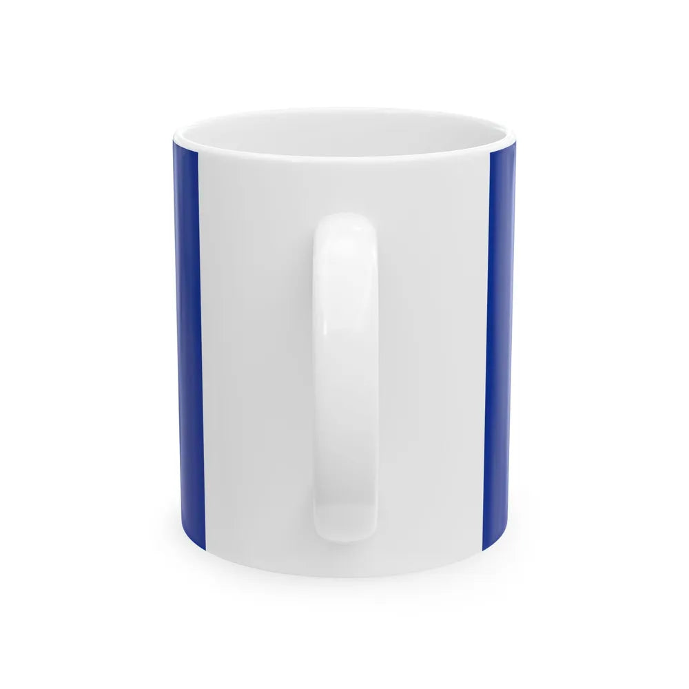 Flag of Partido Democrata (Costa Rica) White Coffee Mug - Go Mug Yourself