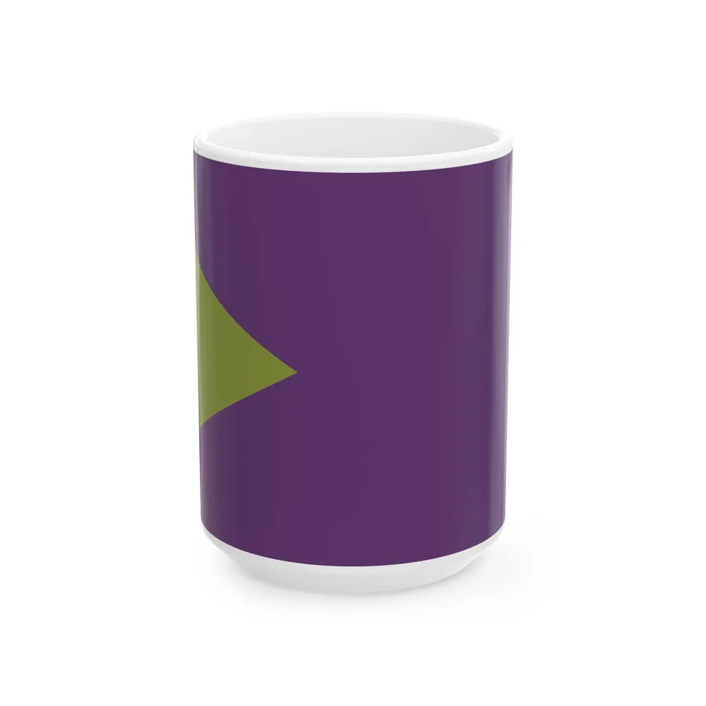 Flag of Partido Independiente (Costa Rica) White Coffee Mug 15oz - Go Mug Yourself