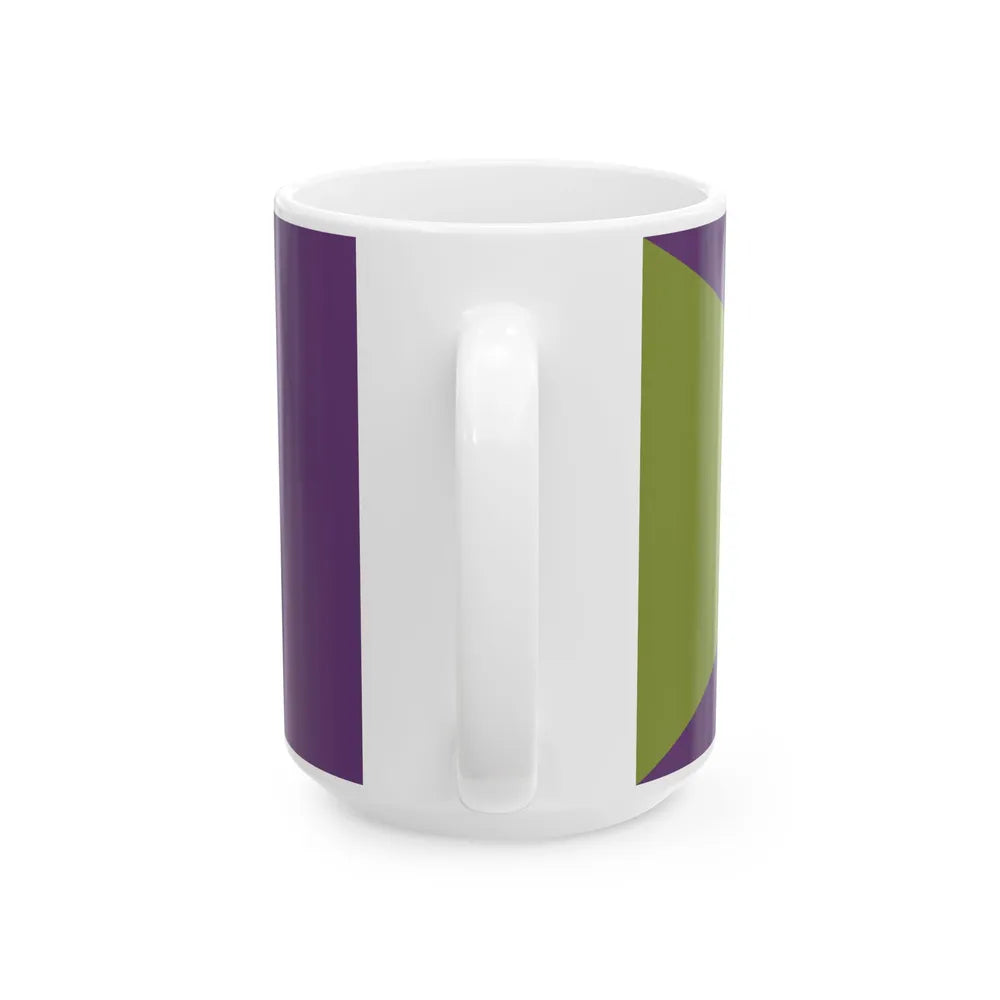 Flag of Partido Independiente (Costa Rica) White Coffee Mug - Go Mug Yourself
