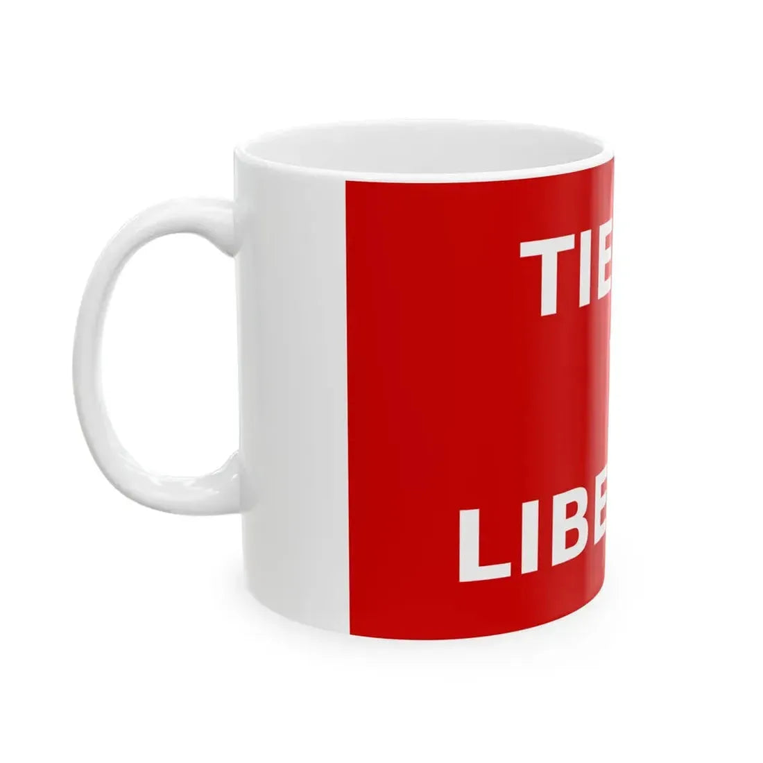 Flag of Partido Liberal Mexicano (Mexico) White Coffee Mug - Go Mug Yourself