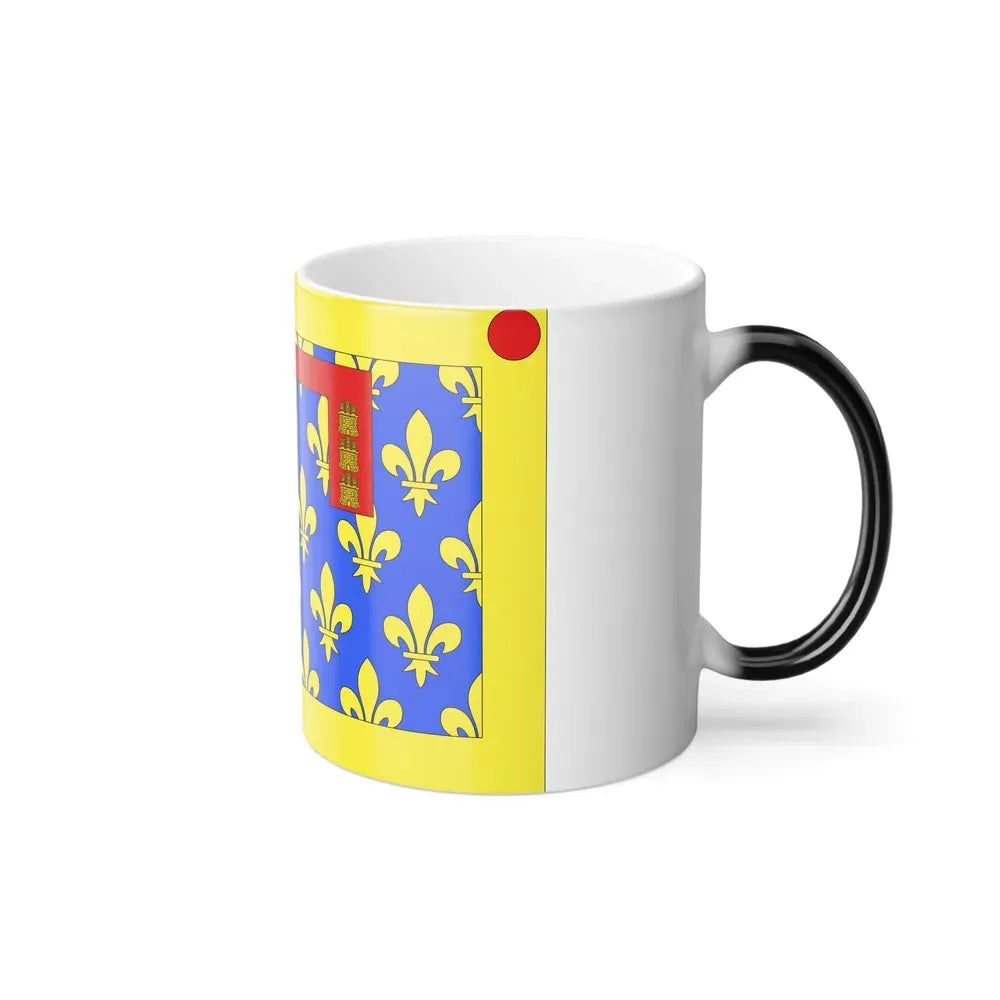 Flag of Pas de Calais France 2 - Color Changing Coffee Mug - Go Mug Yourself