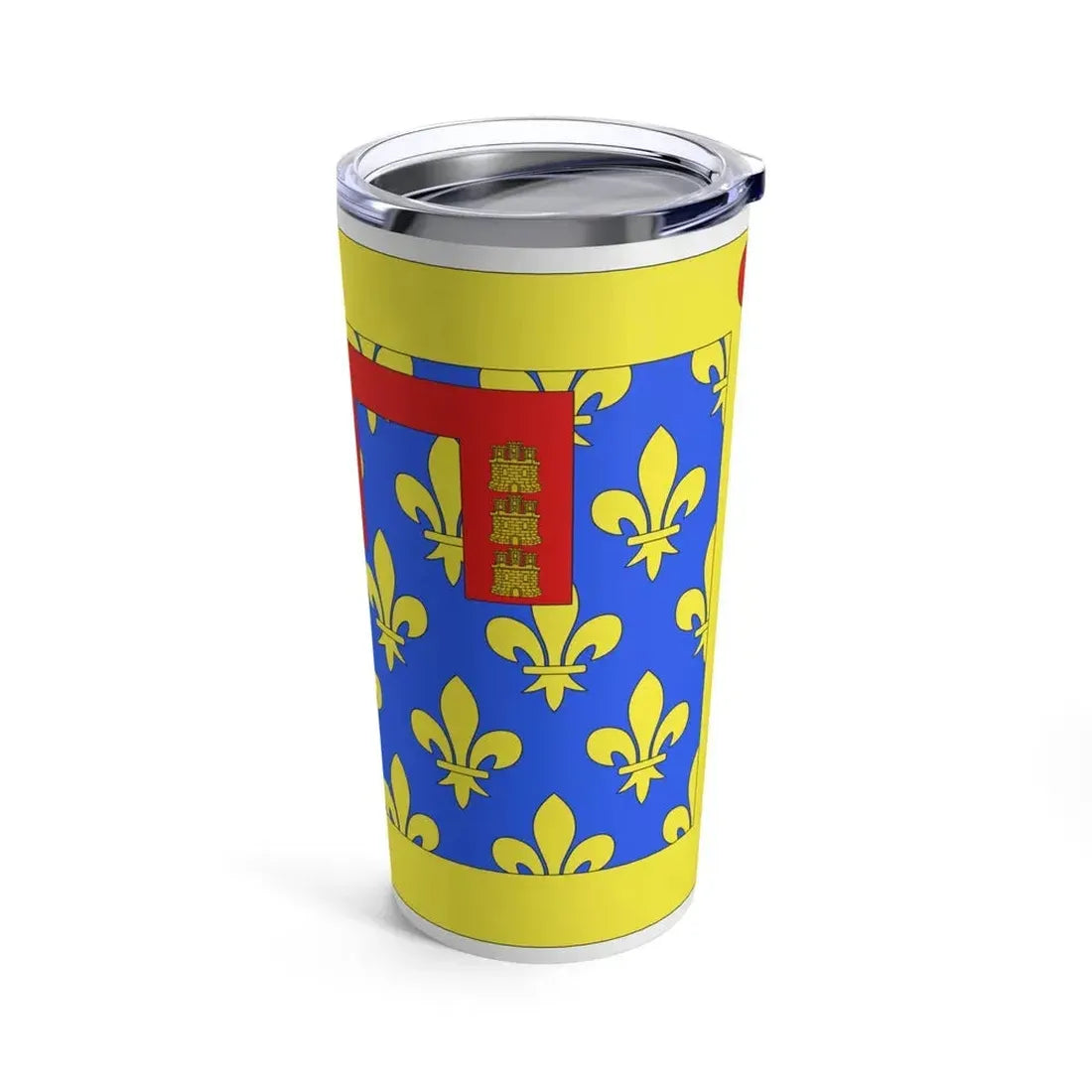 Flag of Pas de Calais France 2 - Tumbler 20oz - Go Mug Yourself