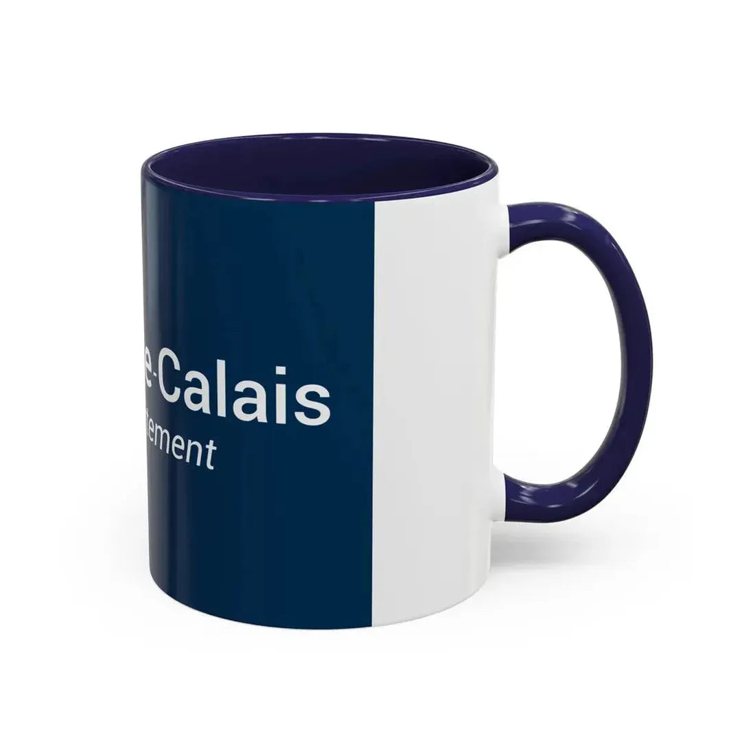 Flag of Pas de Calais France - Accent Coffee Mug - Go Mug Yourself