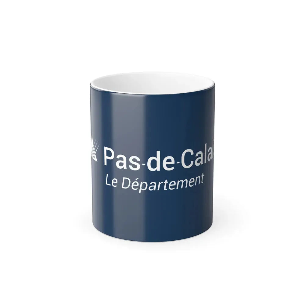 Flag of Pas de Calais France - Color Changing Coffee Mug 11oz - Go Mug Yourself