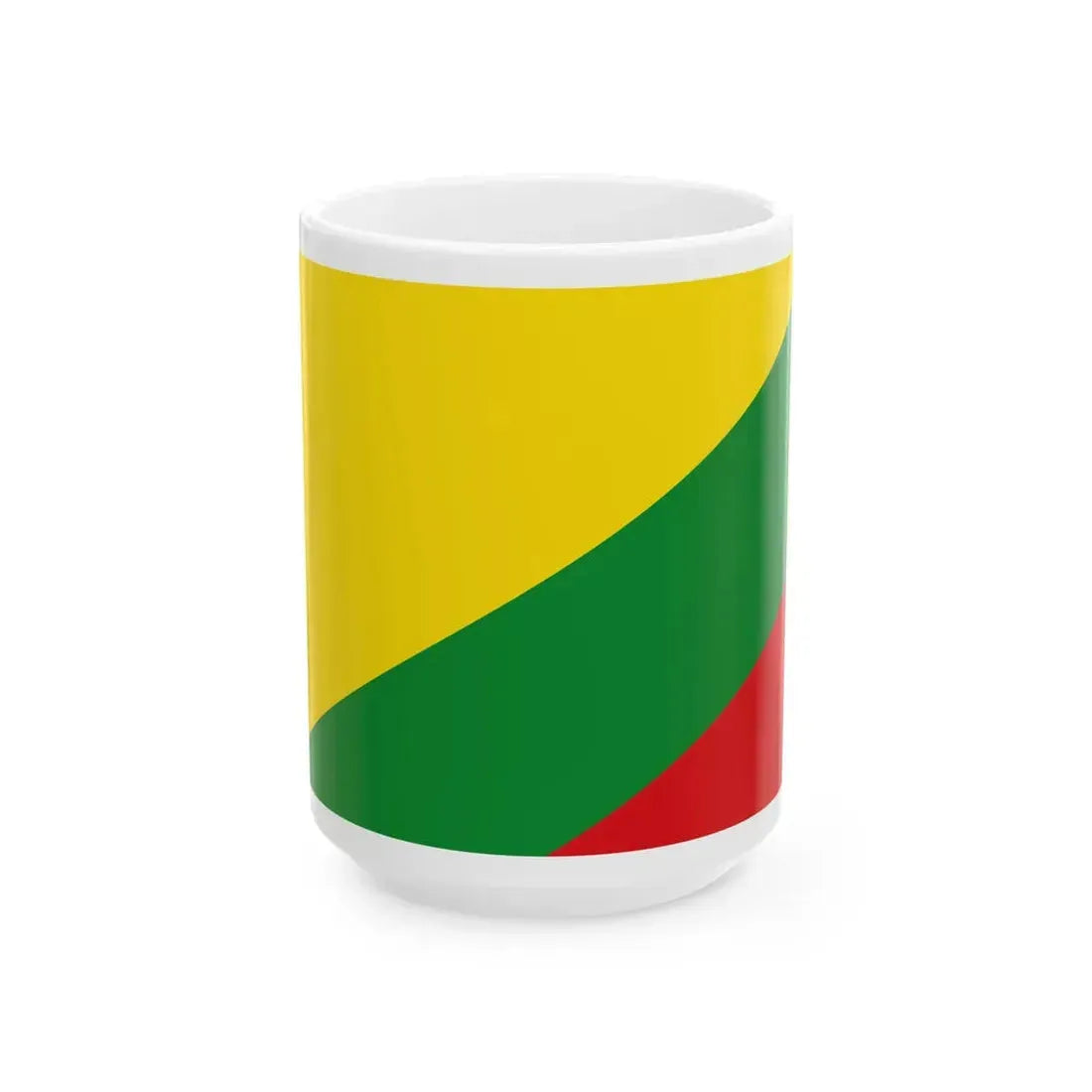 Flag of Pasco Department (Peru) White Coffee Mug 15oz - Go Mug Yourself