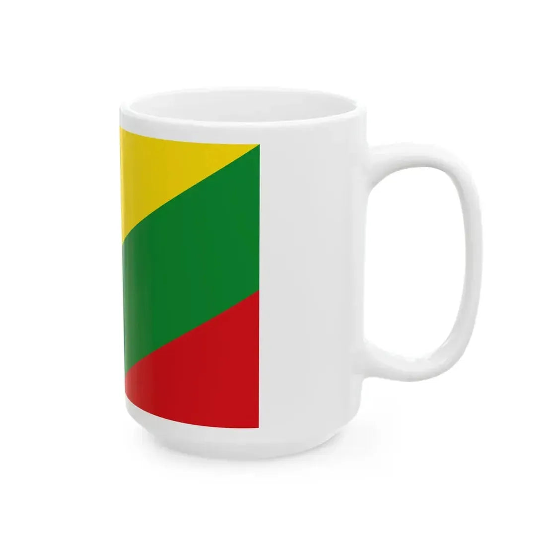 Flag of Pasco Department (Peru) White Coffee Mug - Go Mug Yourself