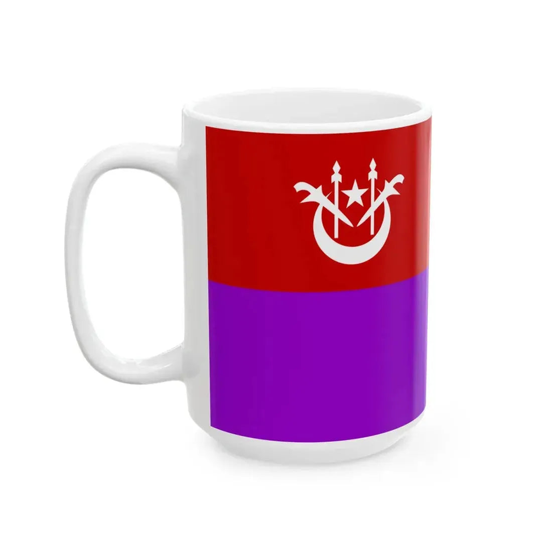 Flag of Pasir Mas Kelantan (Malaysia) White Coffee Mug - Go Mug Yourself