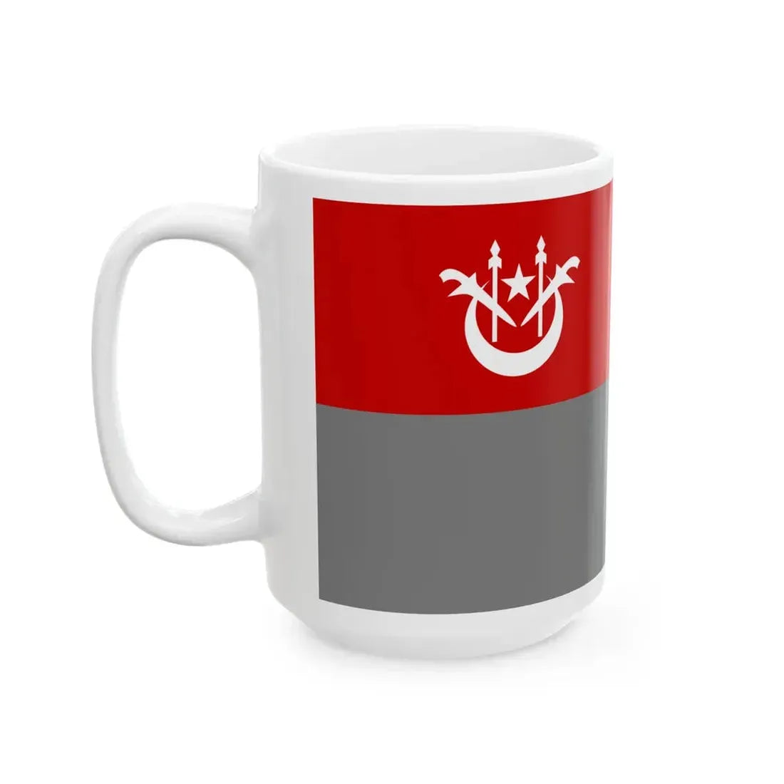Flag of Pasir Puteh Kelantan (Malaysia) White Coffee Mug - Go Mug Yourself