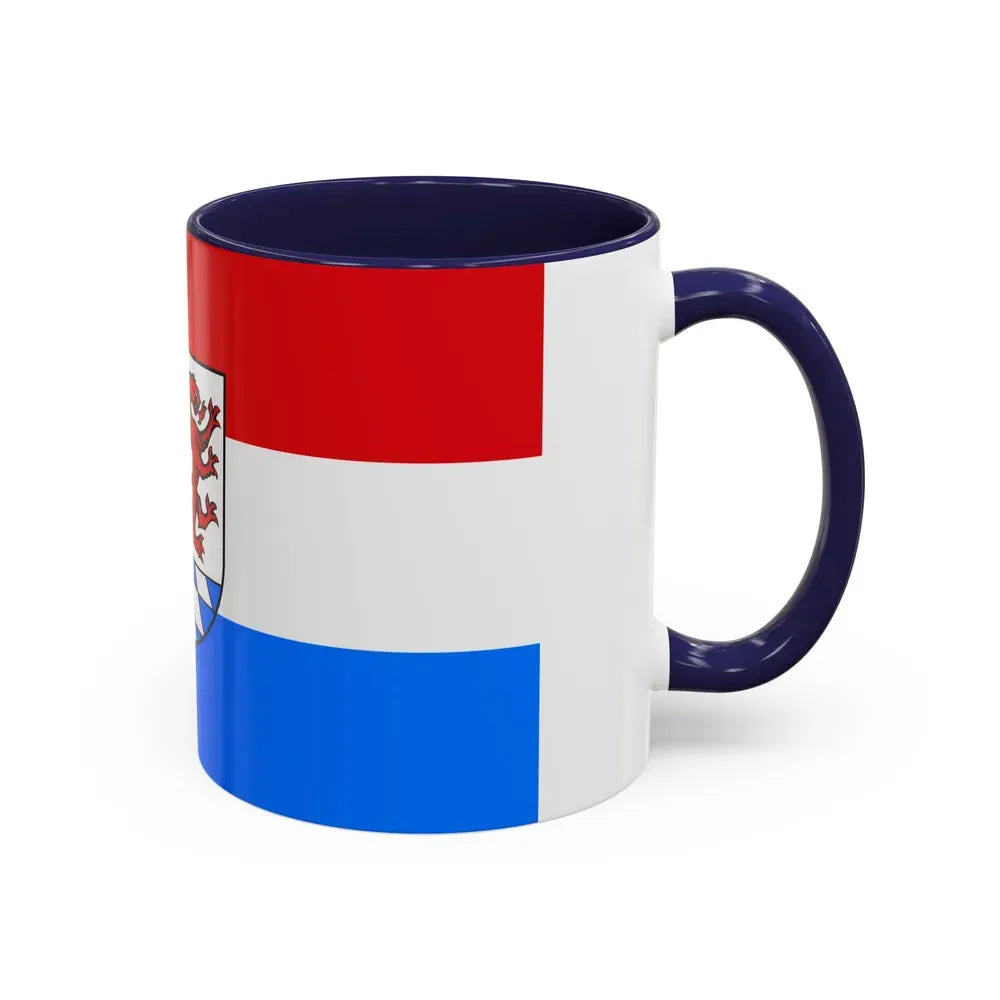 Flag of Passau Germany - Accent Coffee Mug - Go Mug Yourself