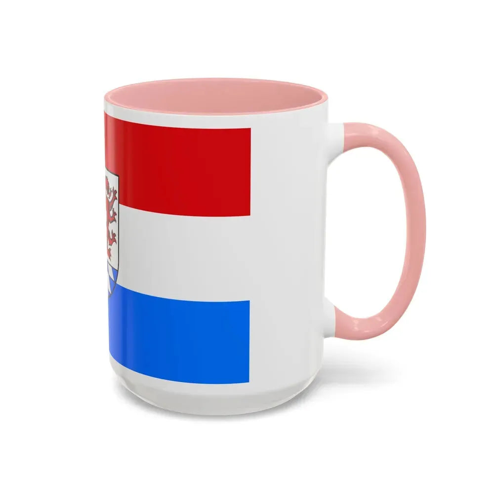 Flag of Passau Germany - Accent Coffee Mug - Go Mug Yourself
