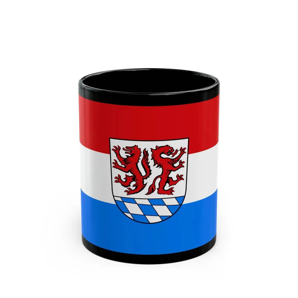 Flag of Passau Germany - Black Coffee Mug 11oz - Go Mug Yourself