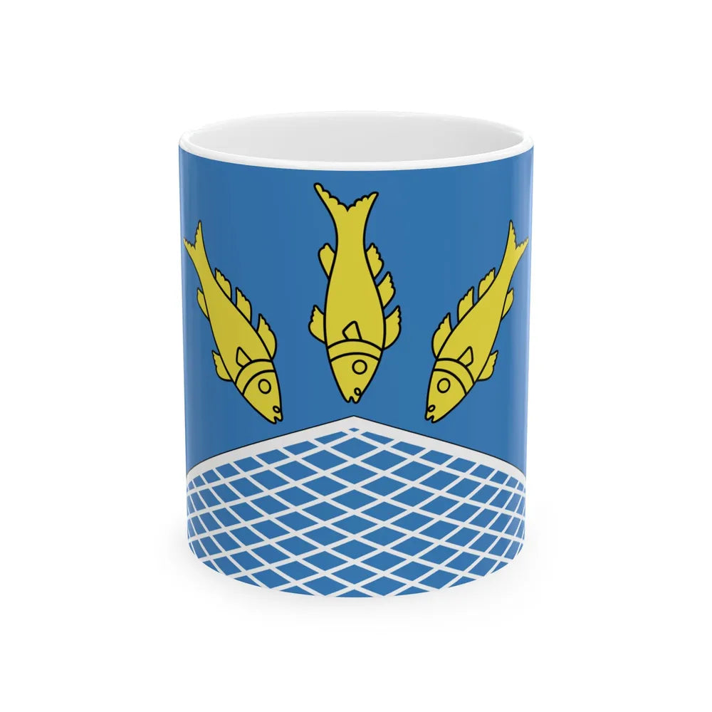 Flag of Pastavy (Belarus) White Coffee Mug 11oz - Go Mug Yourself