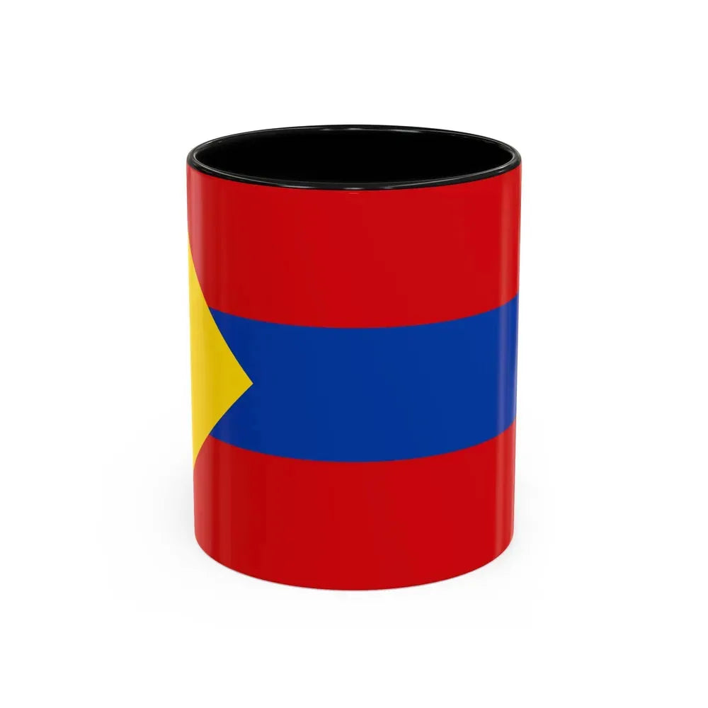 Flag of Pasto Colombia - Accent Coffee Mug 11oz Black - Go Mug Yourself