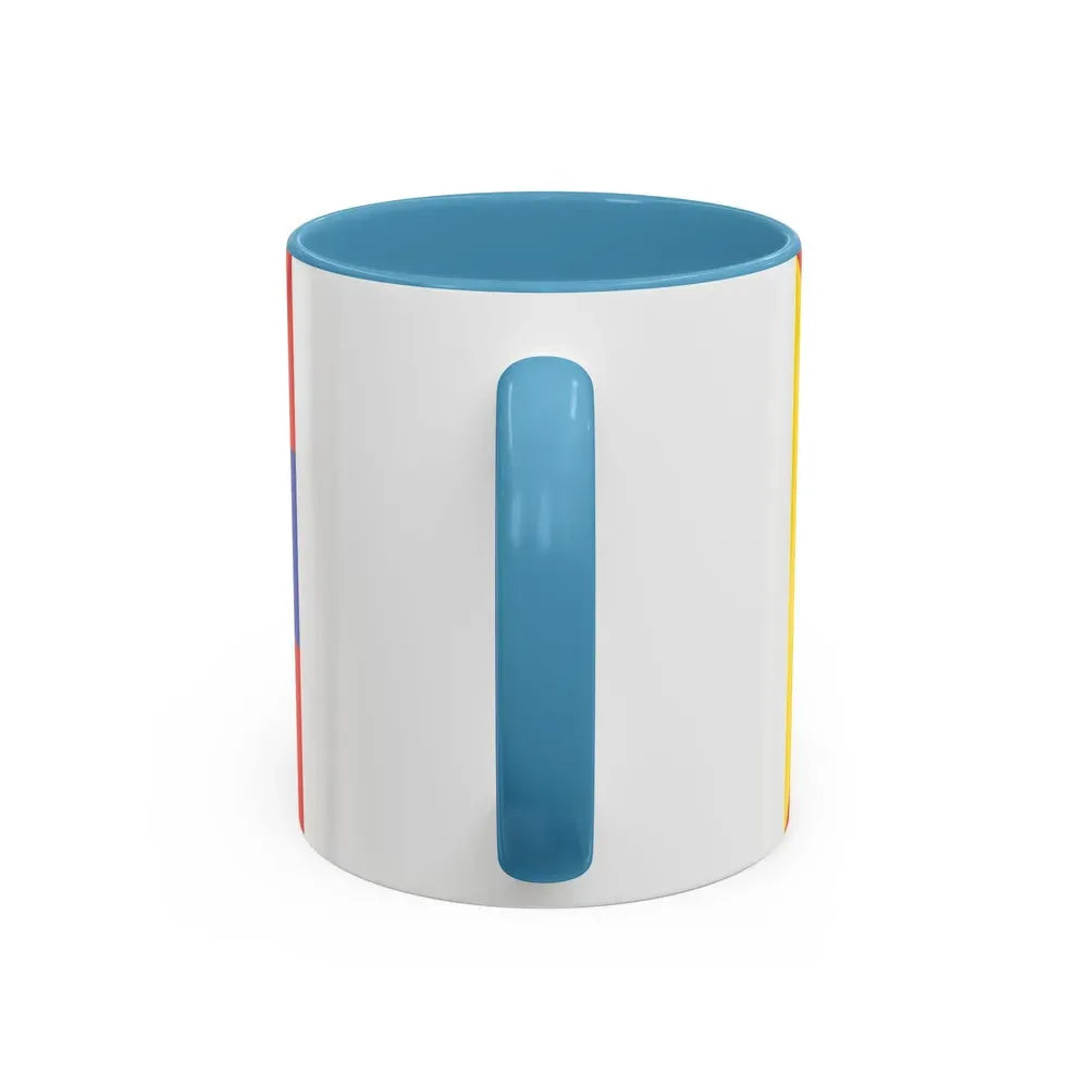 Flag of Pasto Colombia - Accent Coffee Mug - Go Mug Yourself