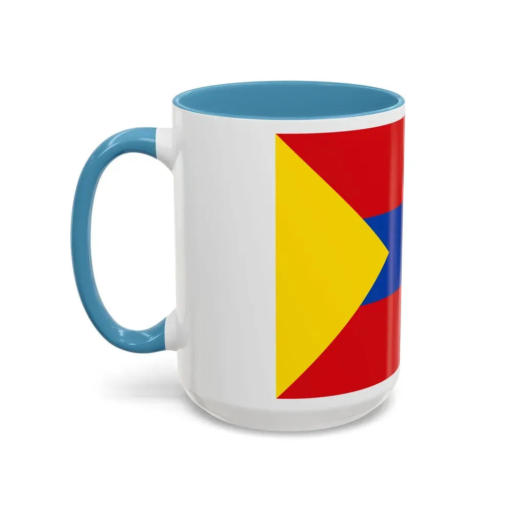 Flag of Pasto Colombia - Accent Coffee Mug - Go Mug Yourself