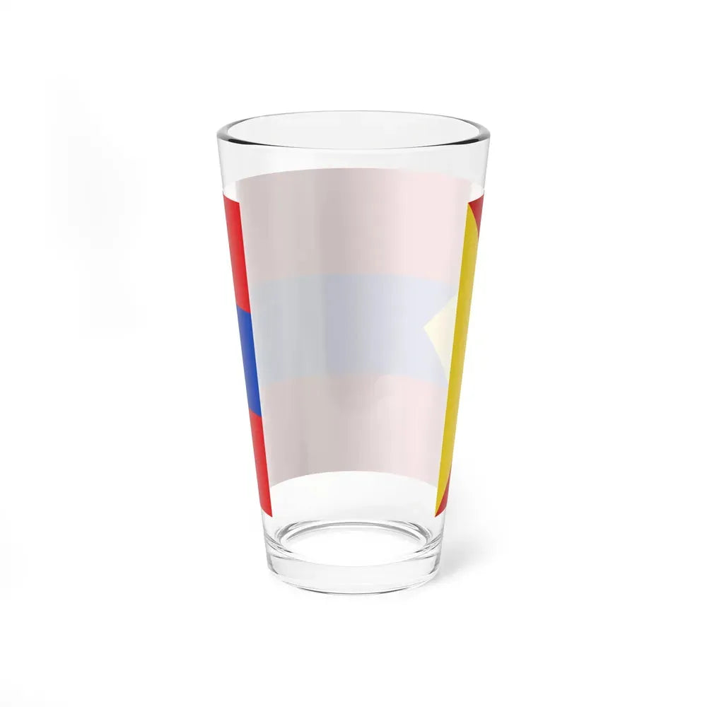 Flag of Pasto Colombia - Pint Glass 16oz - Go Mug Yourself