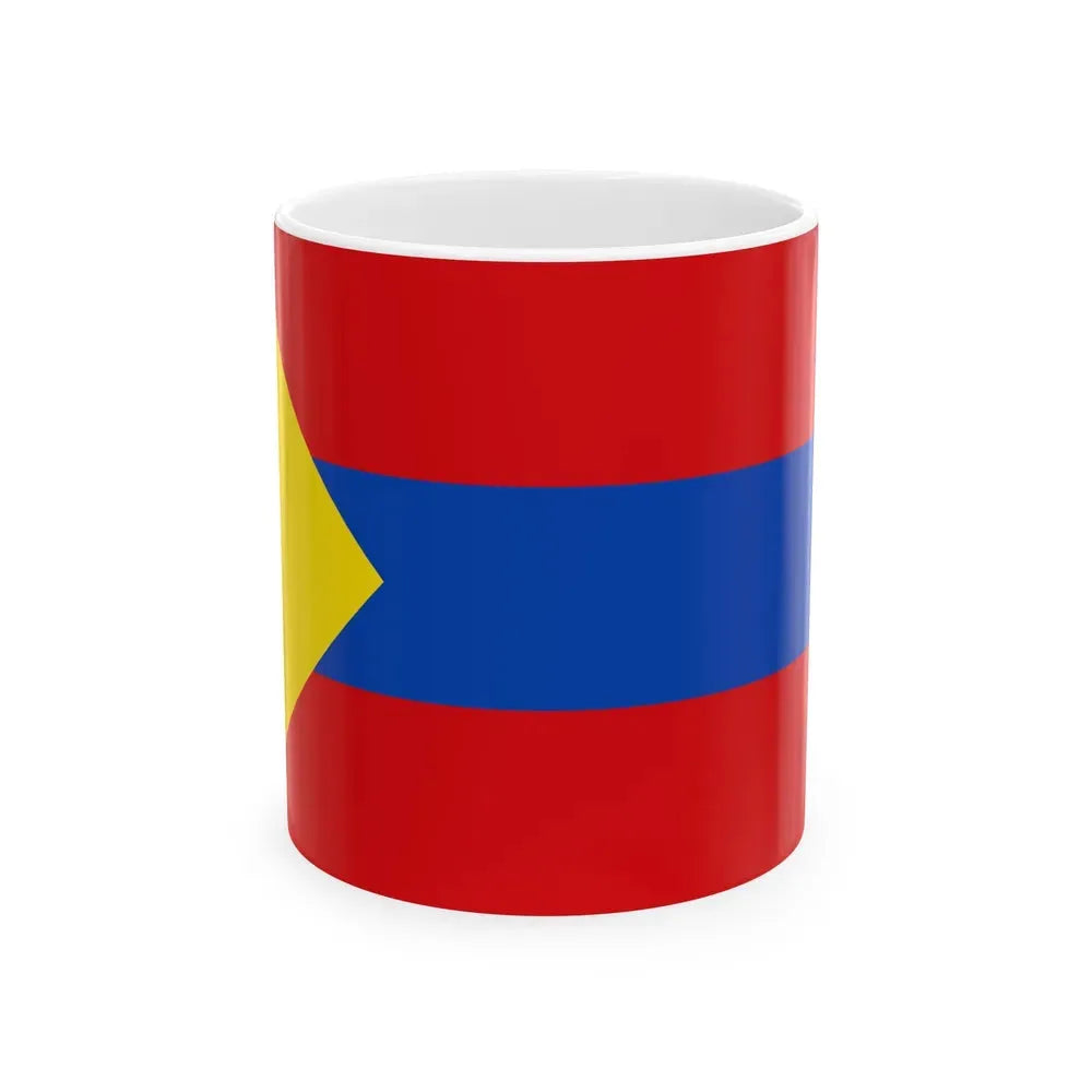 Flag of Pasto Colombia - White Coffee Mug 11oz - Go Mug Yourself