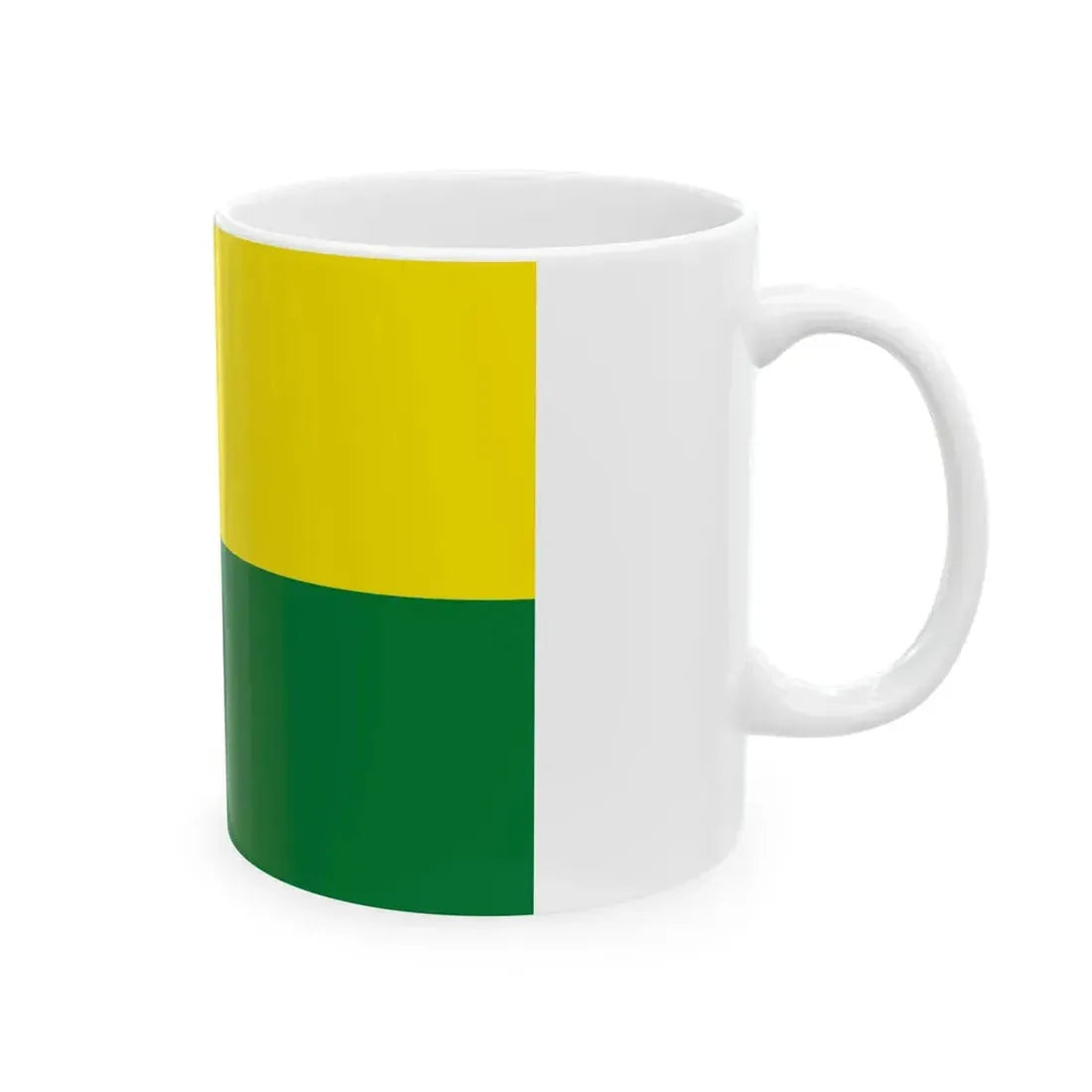 Flag of Patacamaya Bolivia (Bolivia) White Coffee Mug - Go Mug Yourself