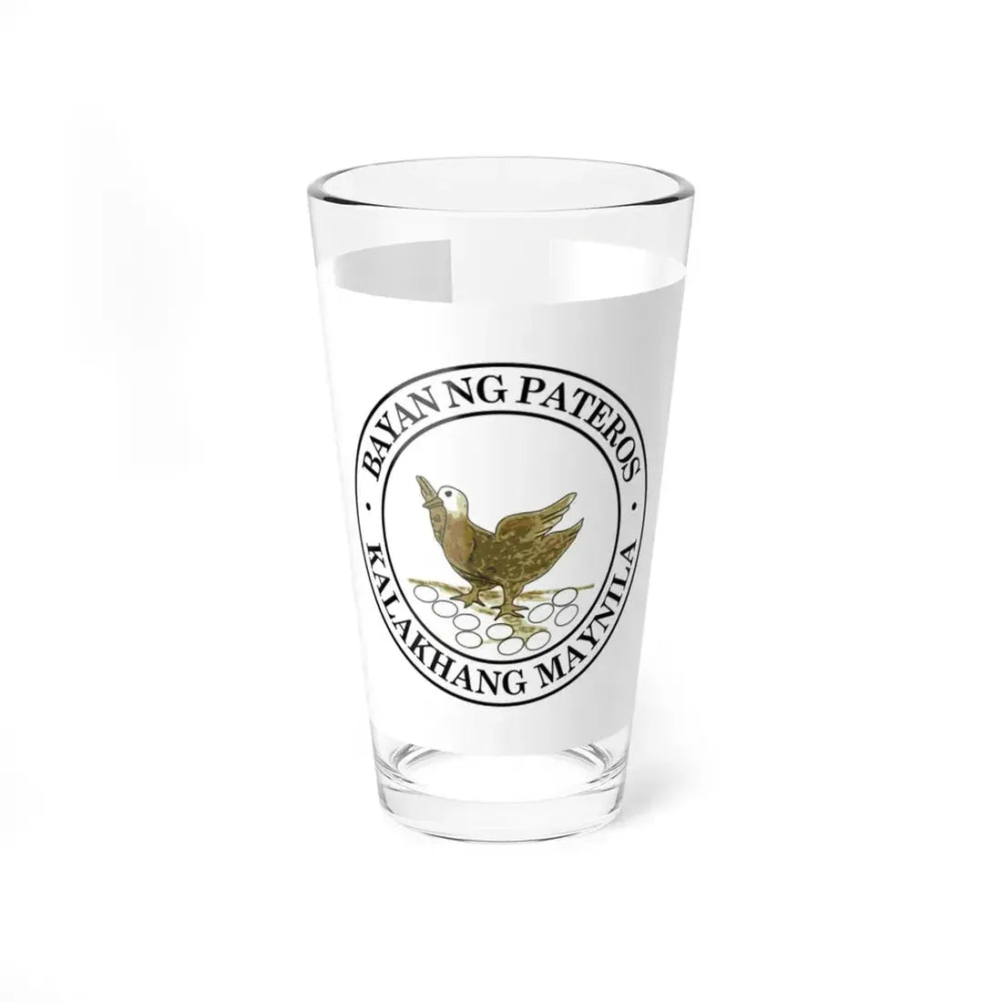 Flag of Pateros (Philippines) Pint Glass 16oz 16oz - Go Mug Yourself