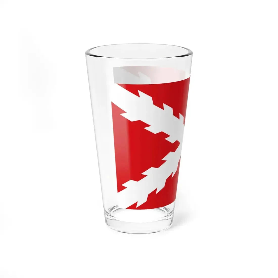 Flag of Patriotic Army of Ecuador 1809 (Ecuador) Pint Glass 16oz - Go Mug Yourself