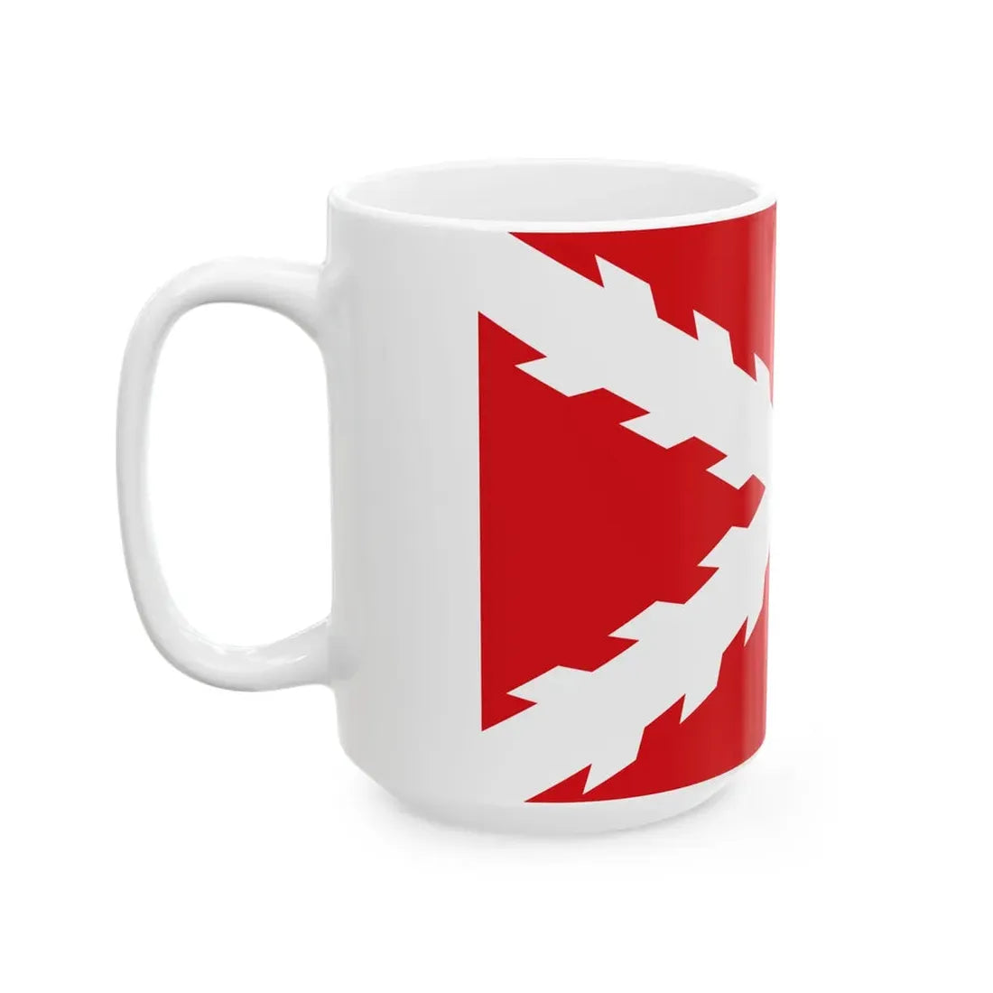 Flag of Patriotic Army of Ecuador 1809 (Ecuador) White Coffee Mug - Go Mug Yourself