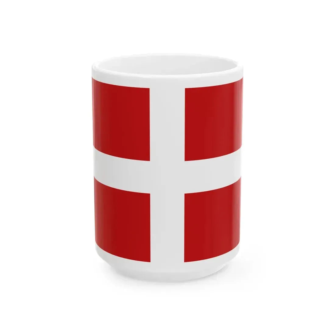 Flag of Pavia (Italy) White Coffee Mug 15oz - Go Mug Yourself