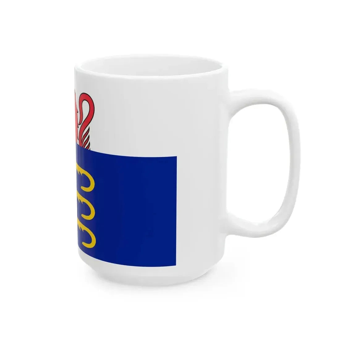 Flag of Pays de Gex (France) White Coffee Mug - Go Mug Yourself