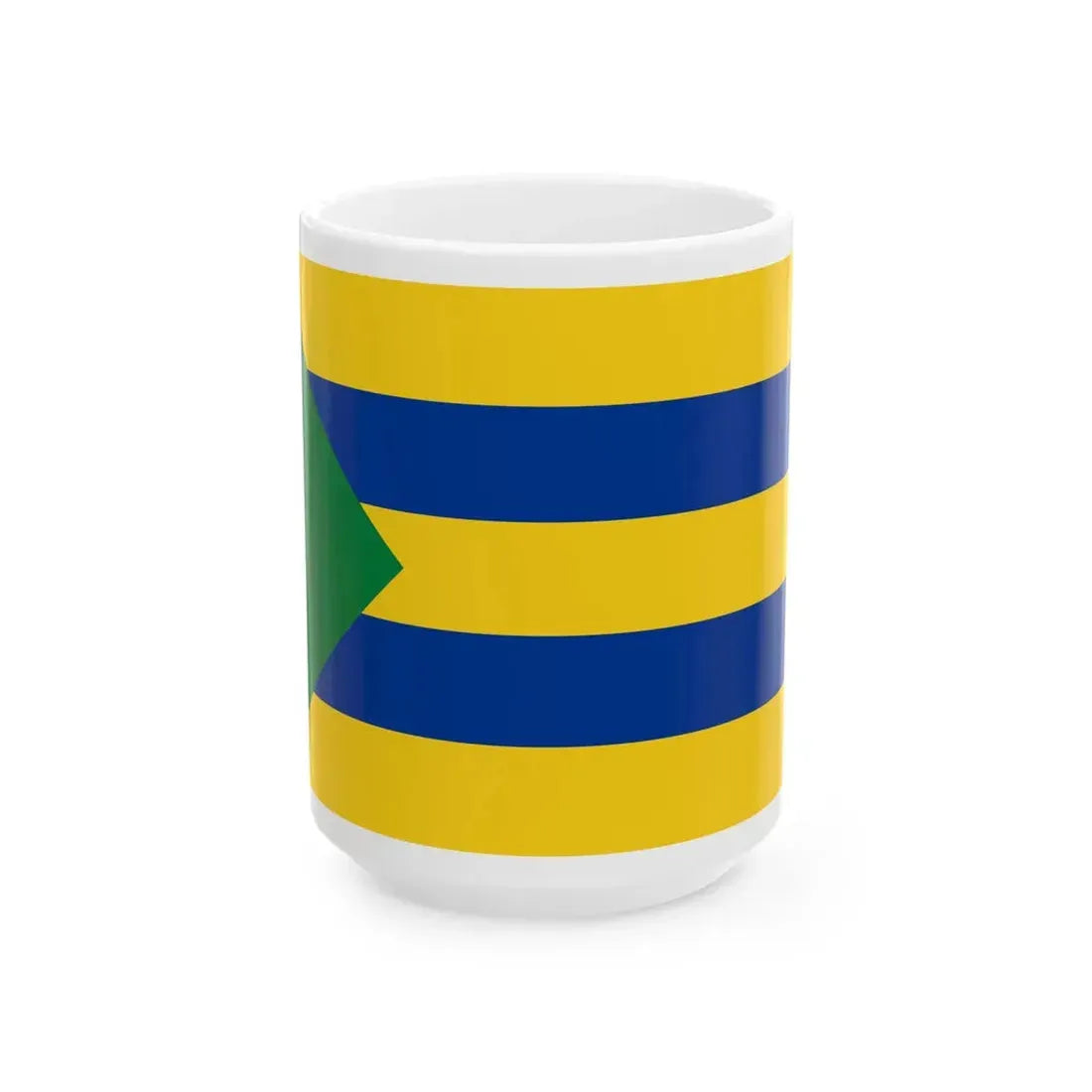 Flag of Pedernales (Ecuador) White Coffee Mug 15oz - Go Mug Yourself