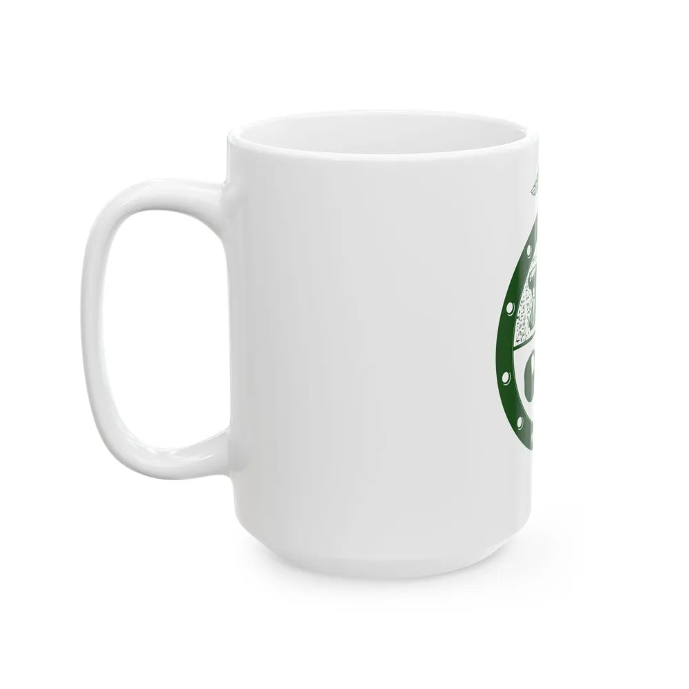 Flag of Pee Pee Township Ohio (United States) White Coffee Mug - Go Mug Yourself