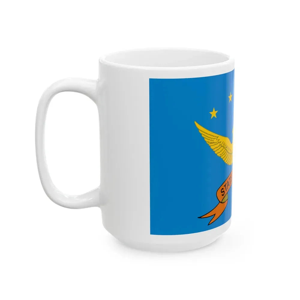 Flag of Peleliu Palau - White Coffee Mug - Go Mug Yourself
