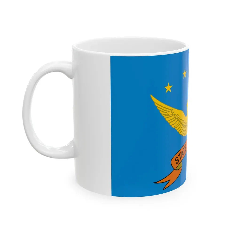 Flag of Peleliu Palau - White Coffee Mug - Go Mug Yourself