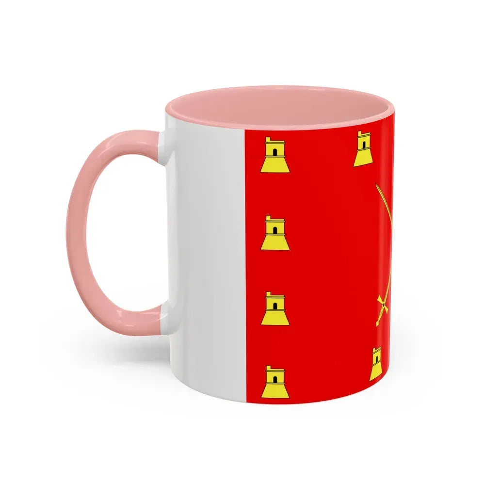 Flag of Pembroke Malta - Accent Coffee Mug - Go Mug Yourself