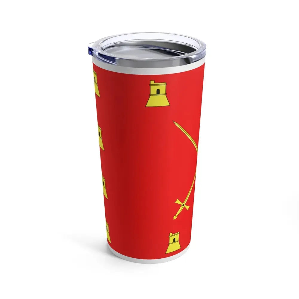 Flag of Pembroke Malta - Tumbler 20oz - Go Mug Yourself