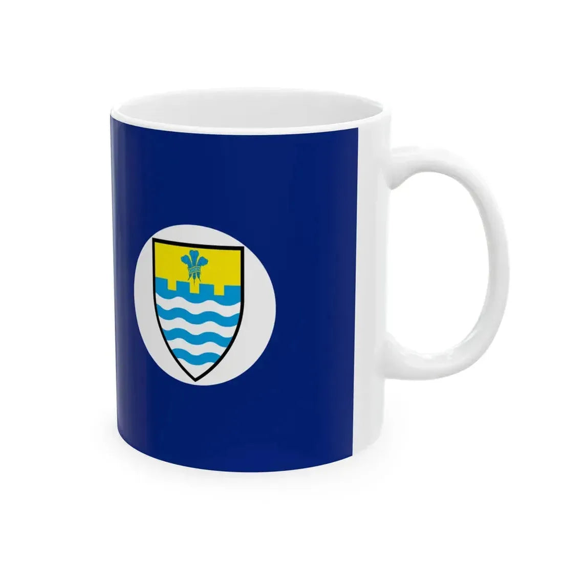 Flag of Penang 1949-1952 (Malaysia) White Coffee Mug - Go Mug Yourself