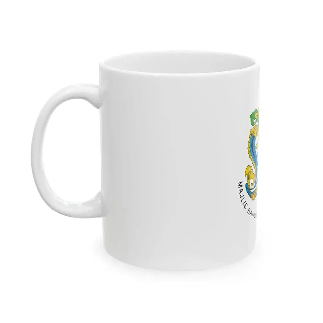 Flag of Penang Island City Council (Malaysia) White Coffee Mug - Go Mug Yourself
