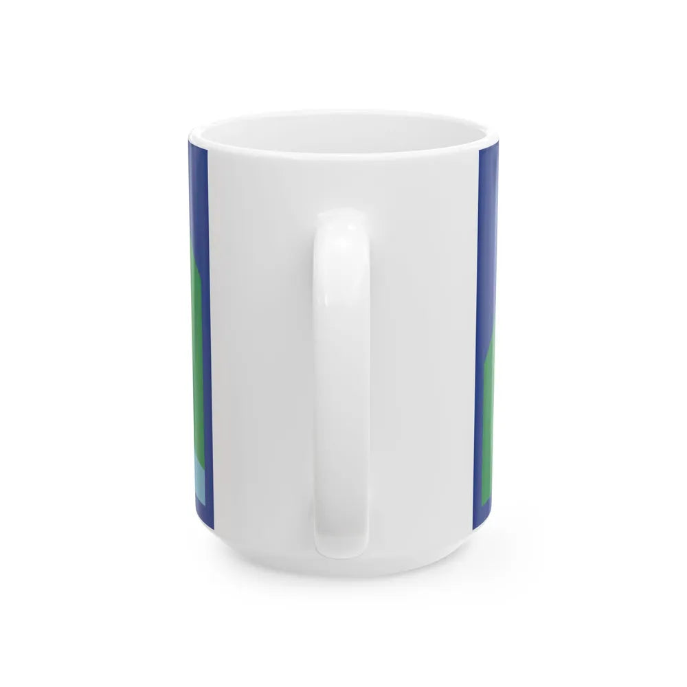 Flag of Pend Oreille County Washington (United States) White Coffee Mug - Go Mug Yourself