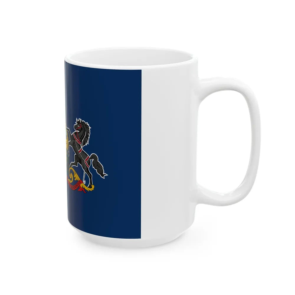 Flag of Pennsylvania (United States) White Coffee Mug - Go Mug Yourself