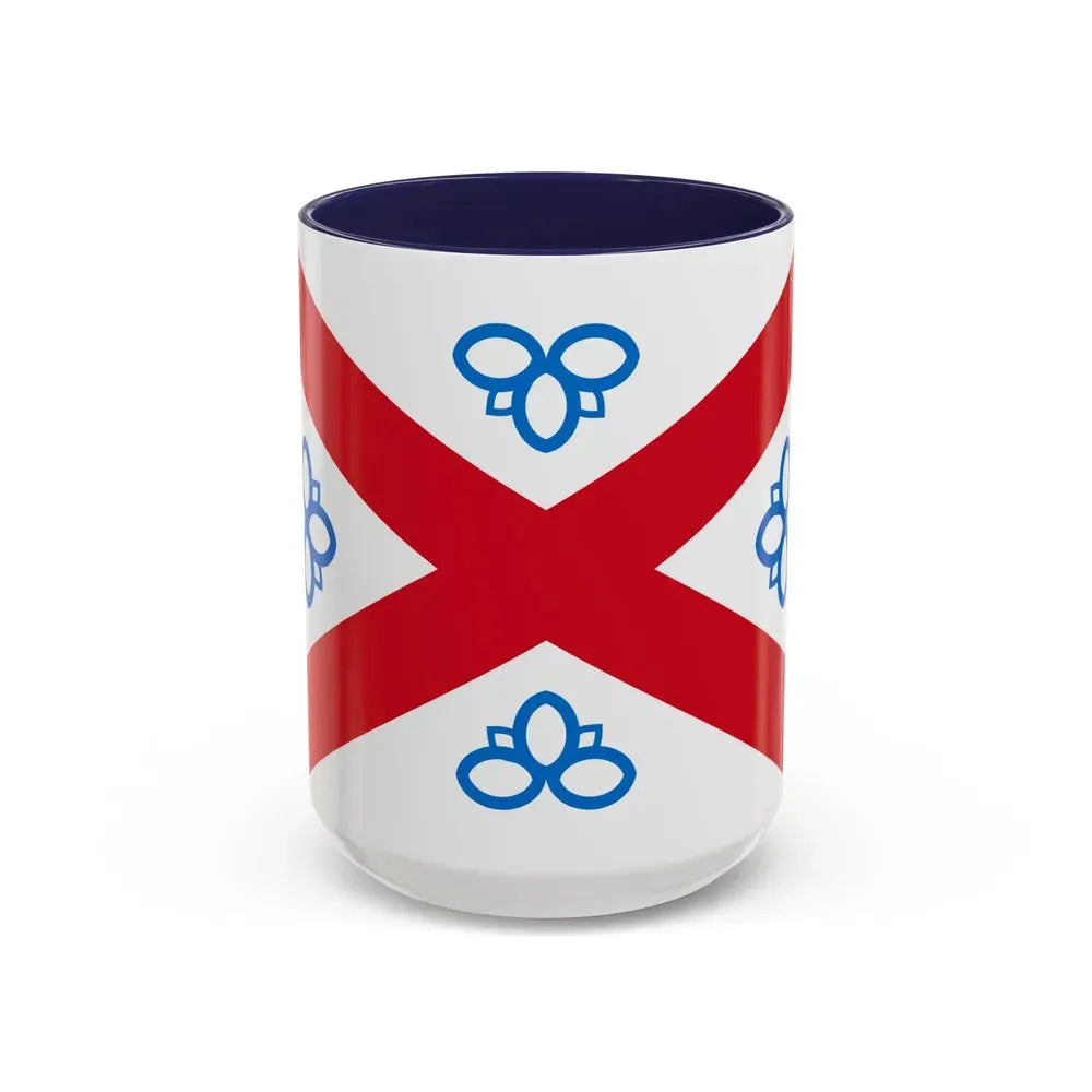 Flag of Penrith UK - Accent Coffee Mug 15oz Navy - Go Mug Yourself