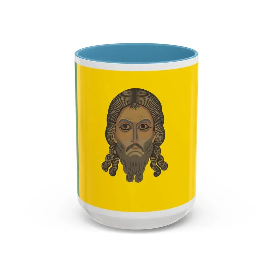 Flag of Penza Oblast Russia - Accent Coffee Mug 15oz Light Blue - Go Mug Yourself