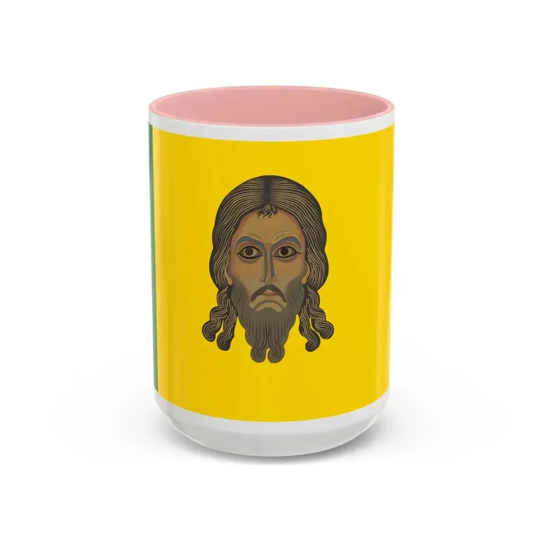 Flag of Penza Oblast Russia - Accent Coffee Mug 15oz Pink - Go Mug Yourself