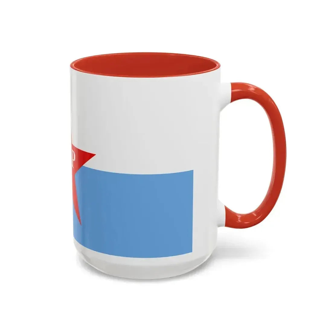 Flag of People's Revolutionary Army ERP - Accent Coffee Mug - Go Mug Yourself