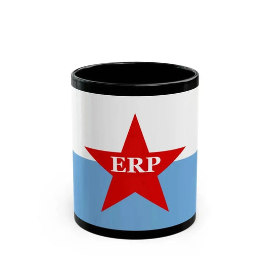 Flag of People's Revolutionary Army ERP - Black Coffee Mug 11oz - Go Mug Yourself