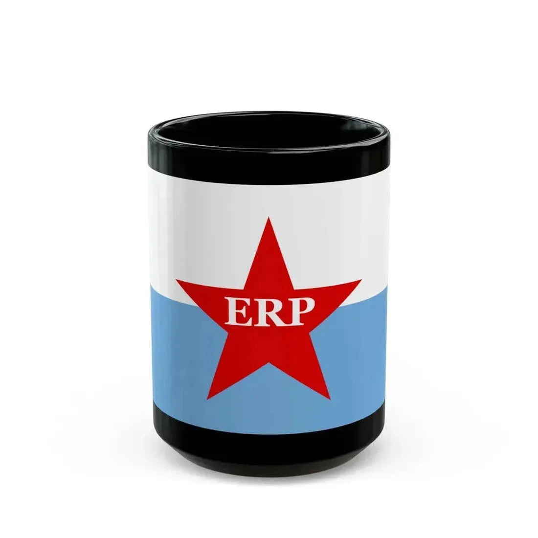 Flag of People's Revolutionary Army ERP - Black Coffee Mug 15oz - Go Mug Yourself