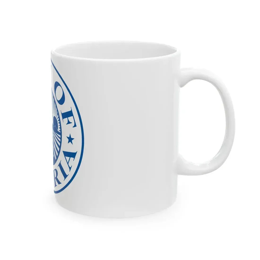 Flag of Peoria Arizona 1954-2017 (United States) White Coffee Mug - Go Mug Yourself