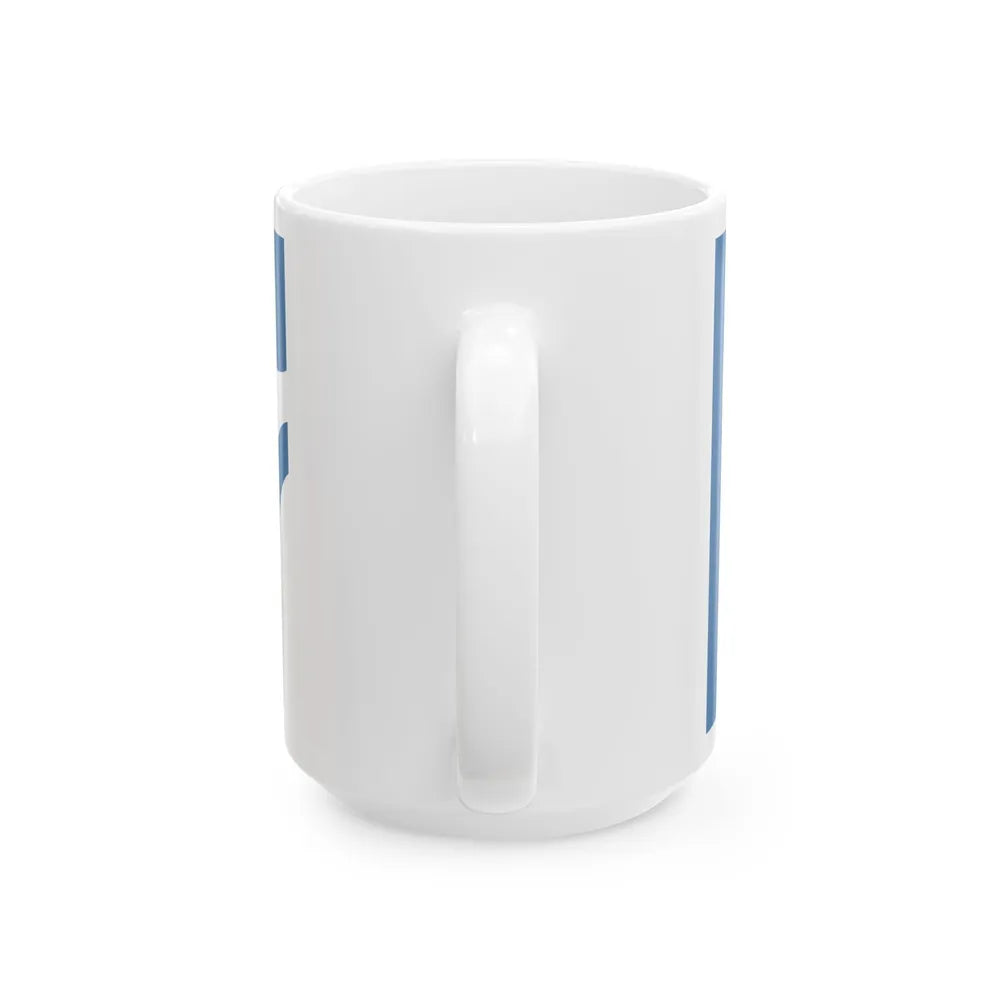 Flag of Peoria County Illinois (United States) White Coffee Mug - Go Mug Yourself