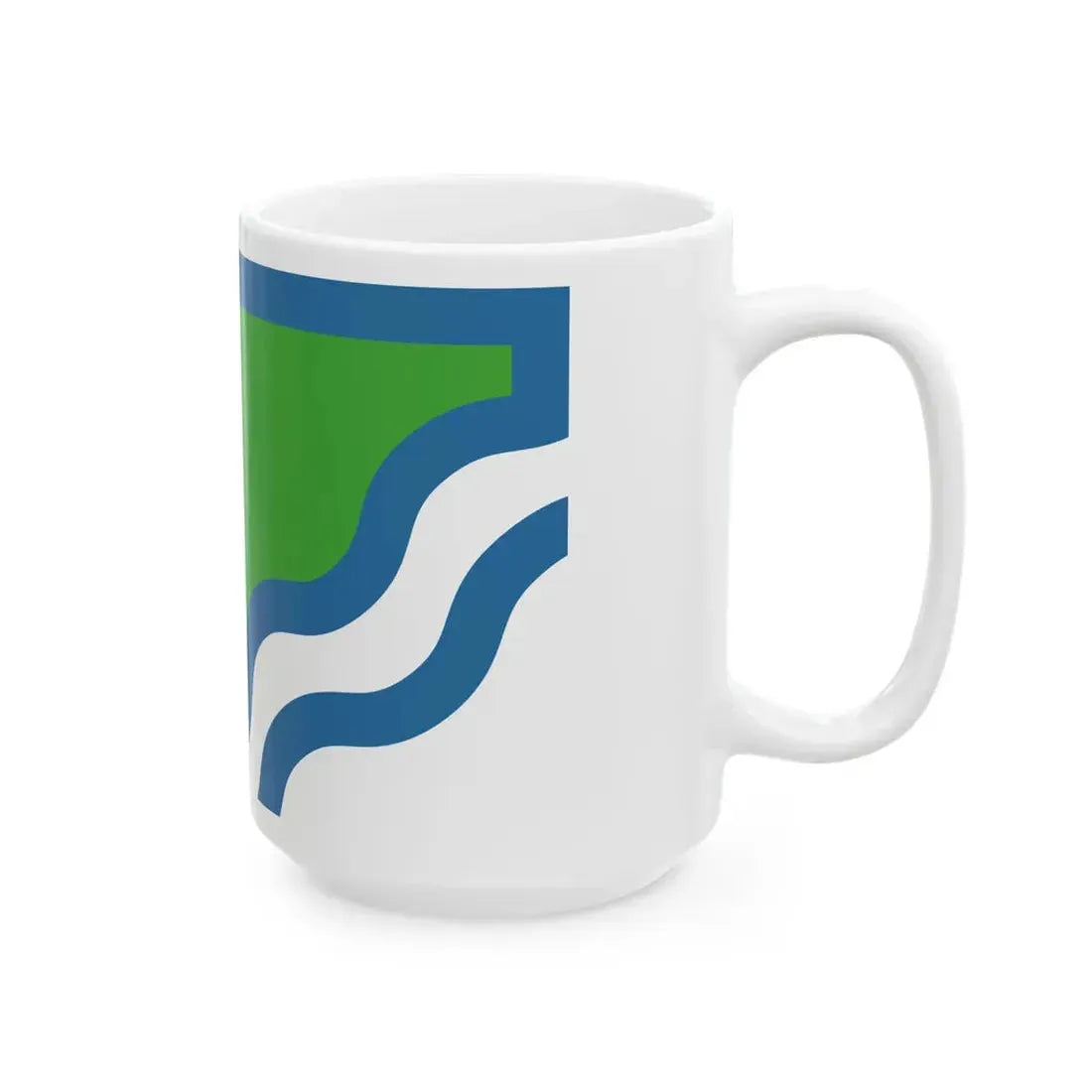 Flag of Peoria County Illinois (United States) White Coffee Mug - Go Mug Yourself