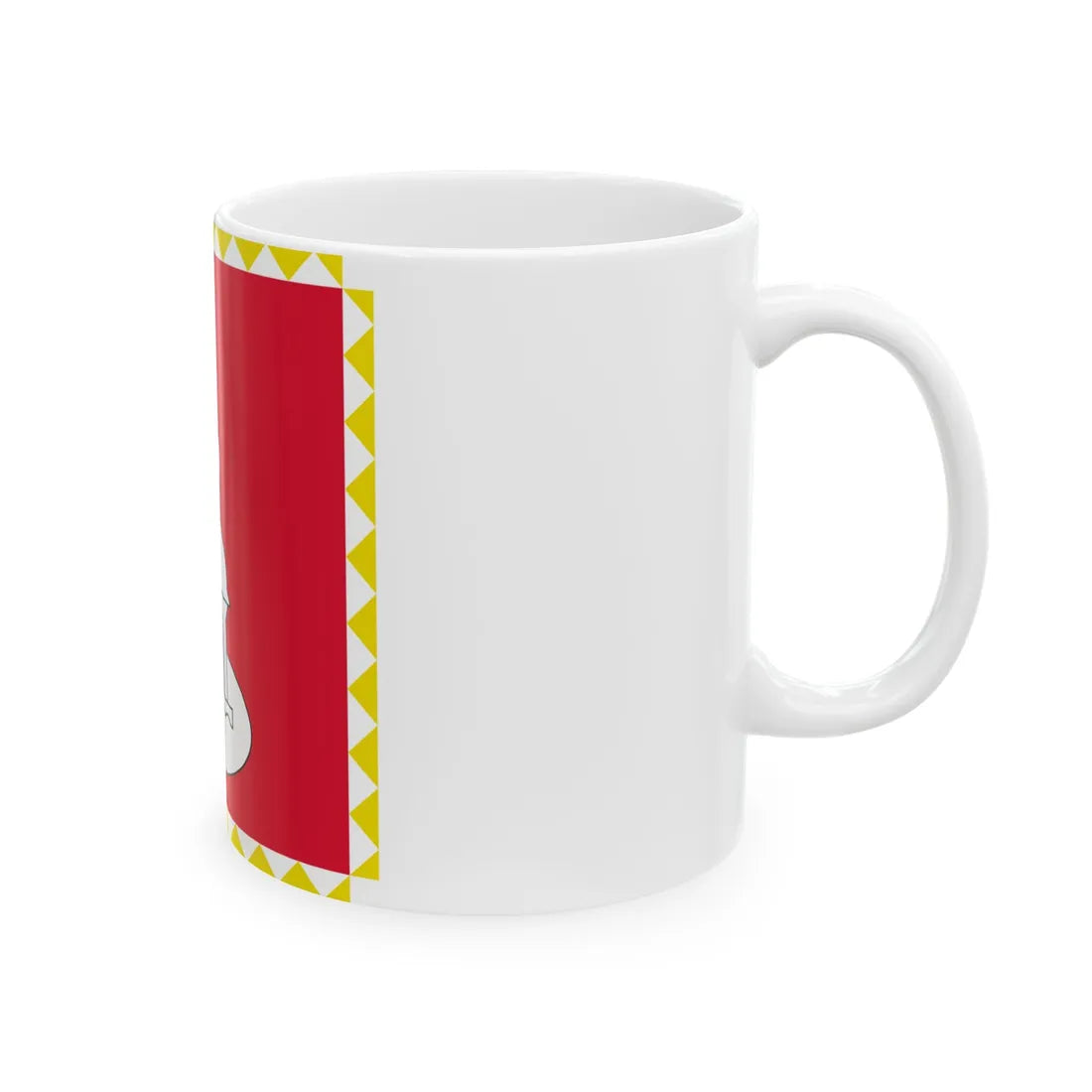 Flag of Pereyaslav-Khmelnytsky (Ukraine) White Coffee Mug - Go Mug Yourself