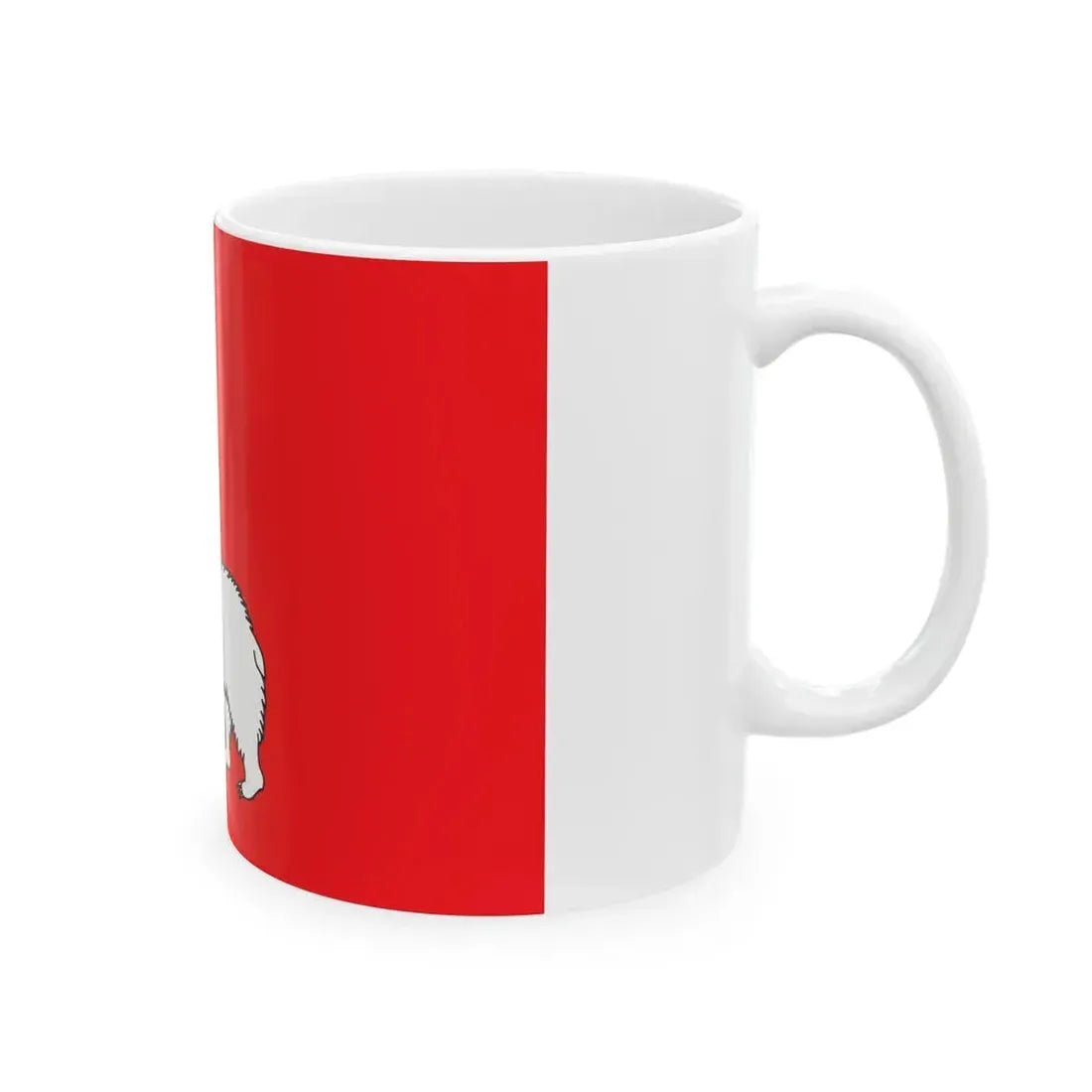Flag of Perm Russia - White Coffee Mug - Go Mug Yourself