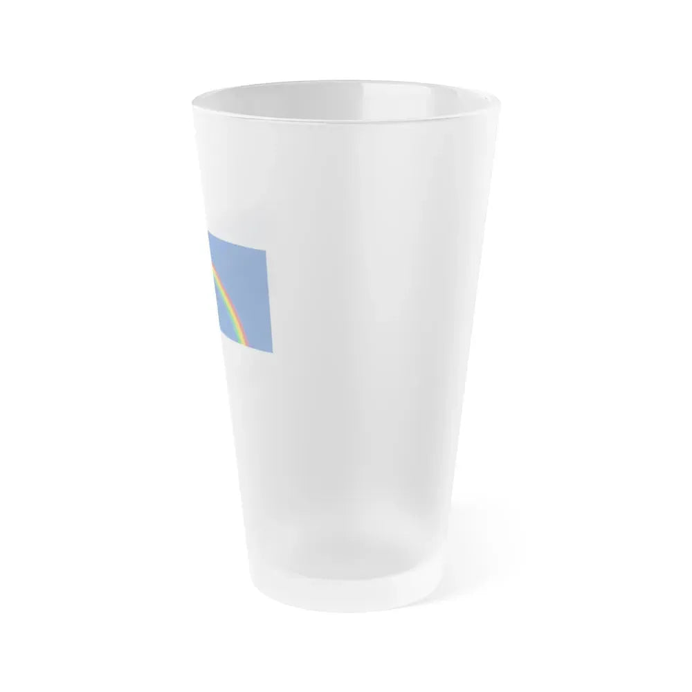 Flag of Pernambuco Brazil - Frosted Pint Glass 16oz - Go Mug Yourself